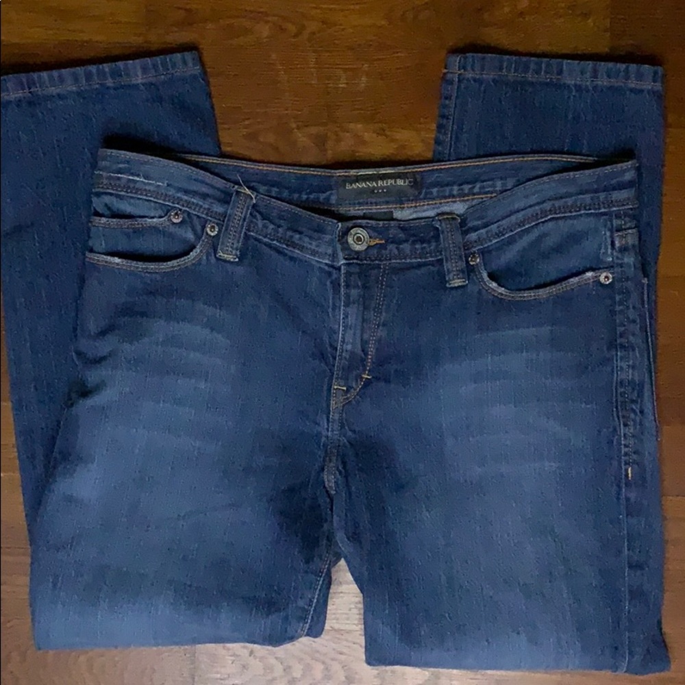 Banana Republic straight ankle jeans Size 12